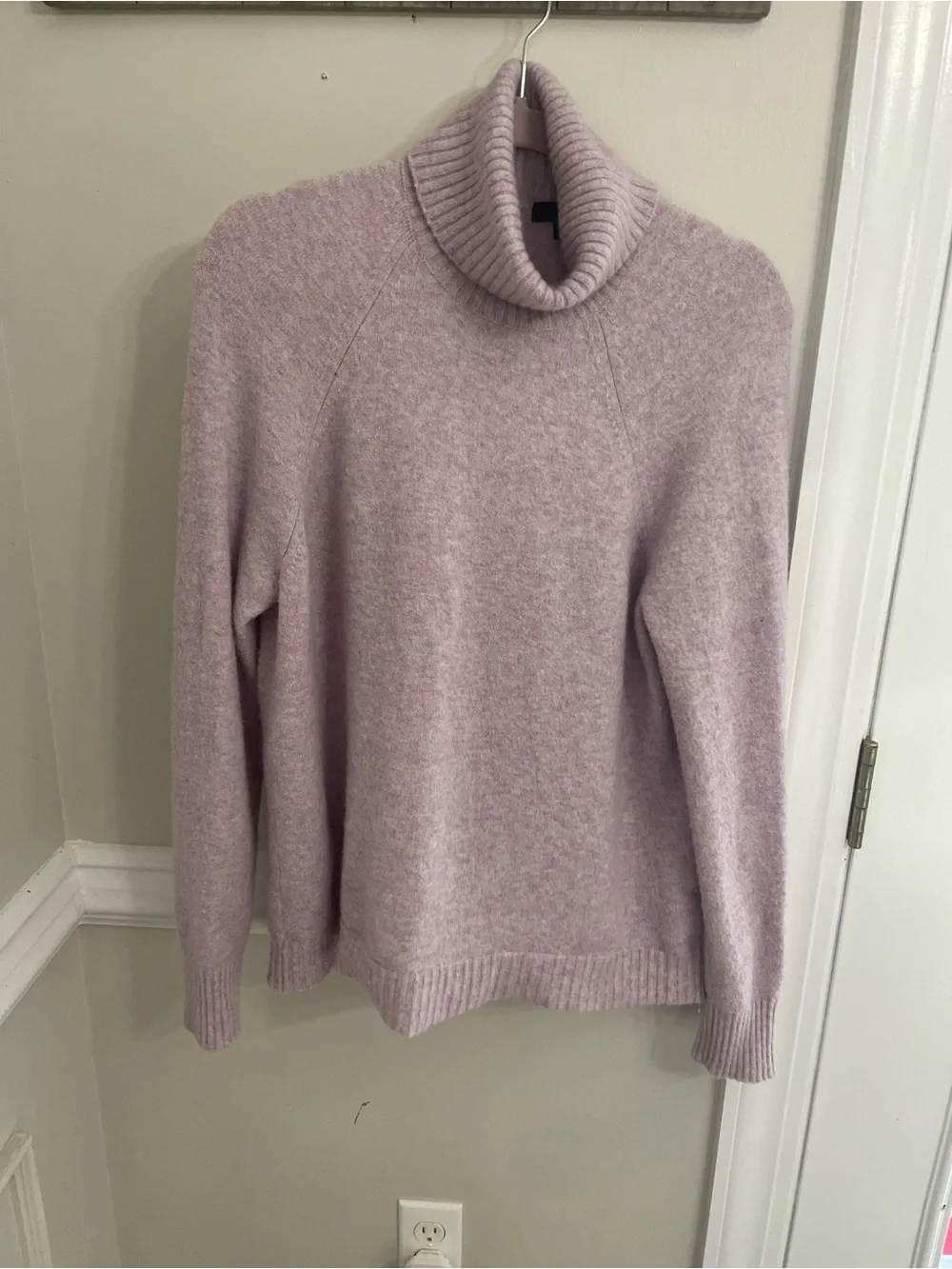 J. Crew Cozy Lavender Turtleneck Sweater - Women - 0745